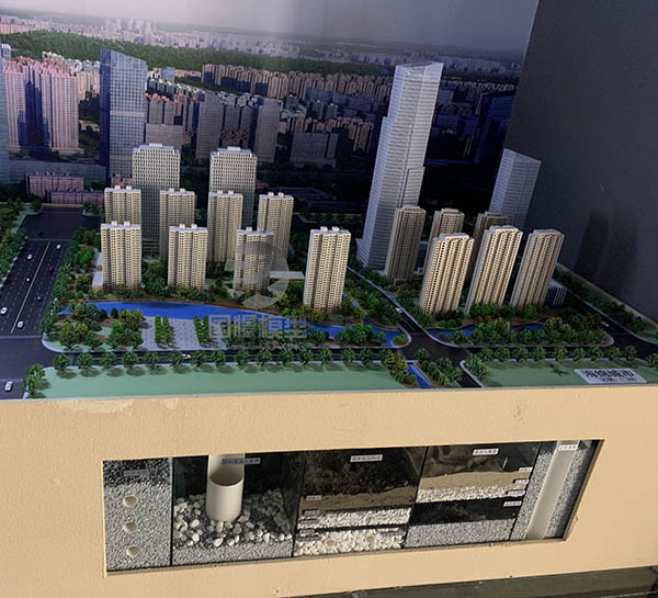 涿州市建筑模型
